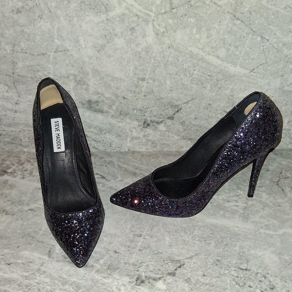 Steve Madden Glitter Heels